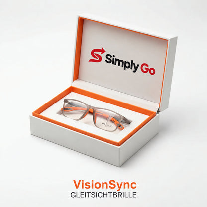 VisionSync™ Gleitsichtbrille in der Simply Go Geschenkbox