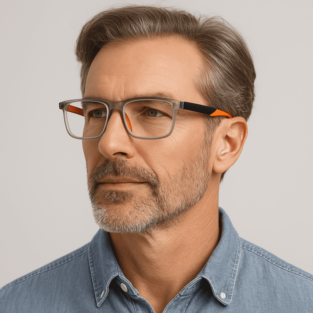 VisionSync™ Gleitsichtbrille — Nah- und Fernsicht in einer Brille